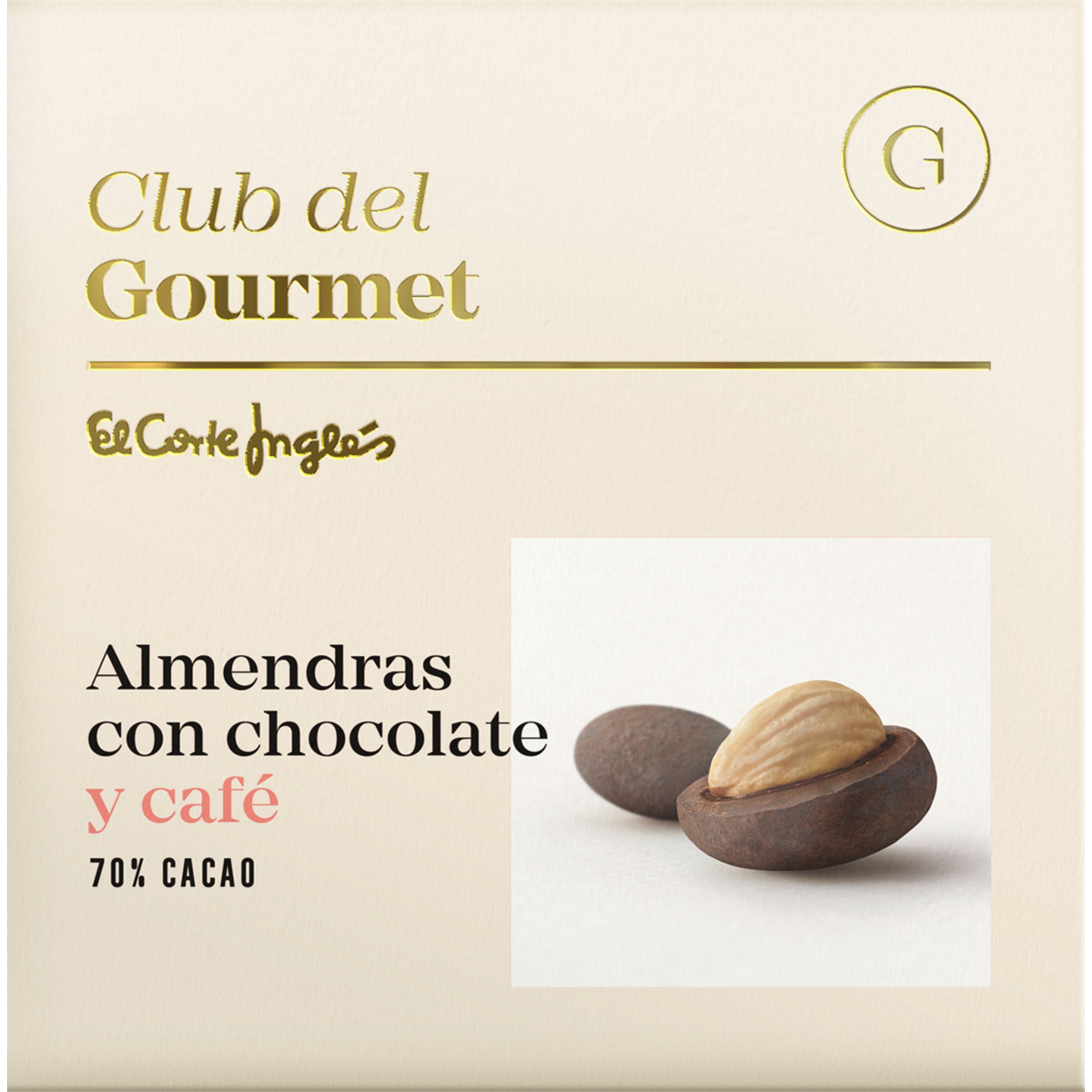 Amêndoas com Chocolate com Café embalagem 80 g