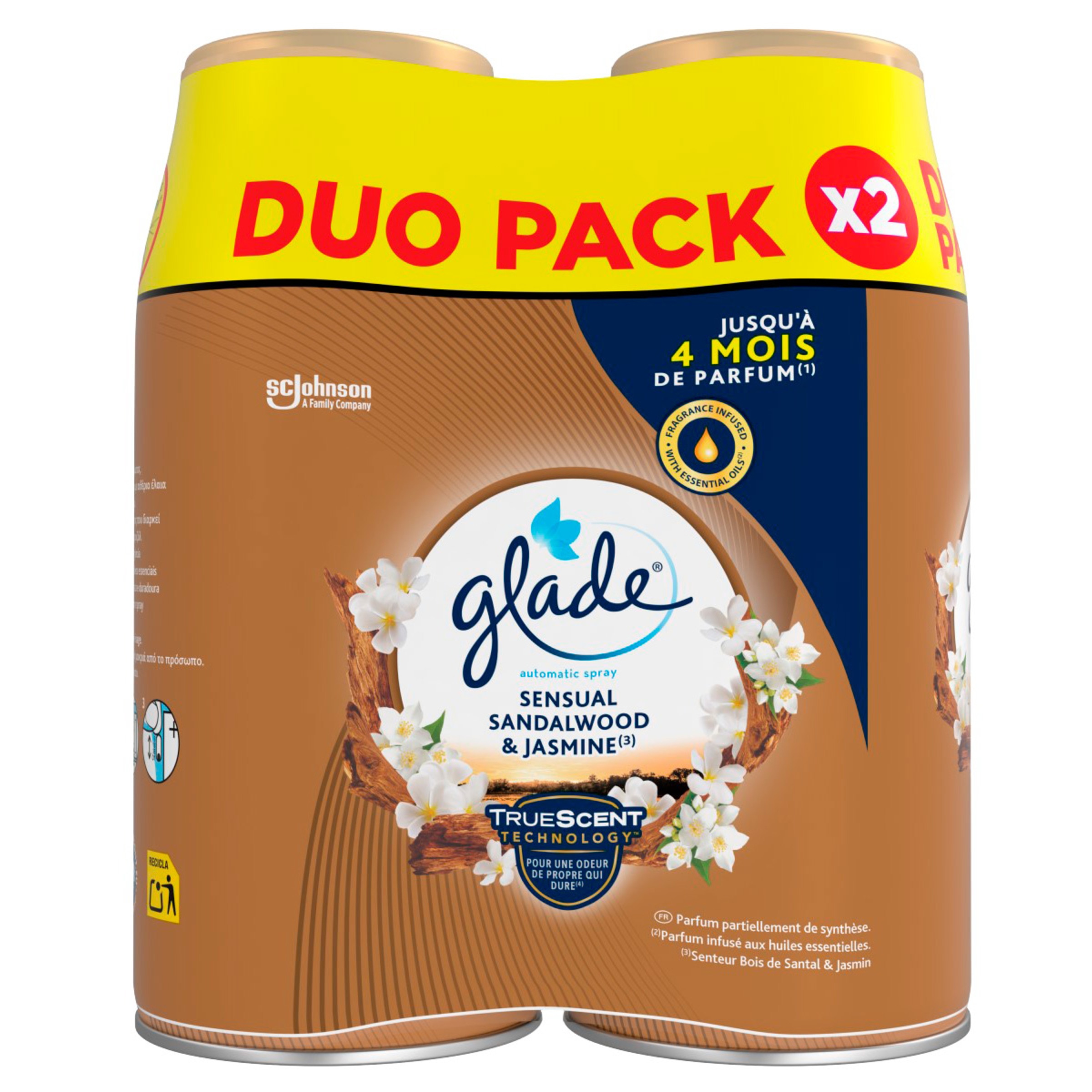 Automatic  Recarga Dupla Sandal  2X 269 ML embalagem 2 unidades