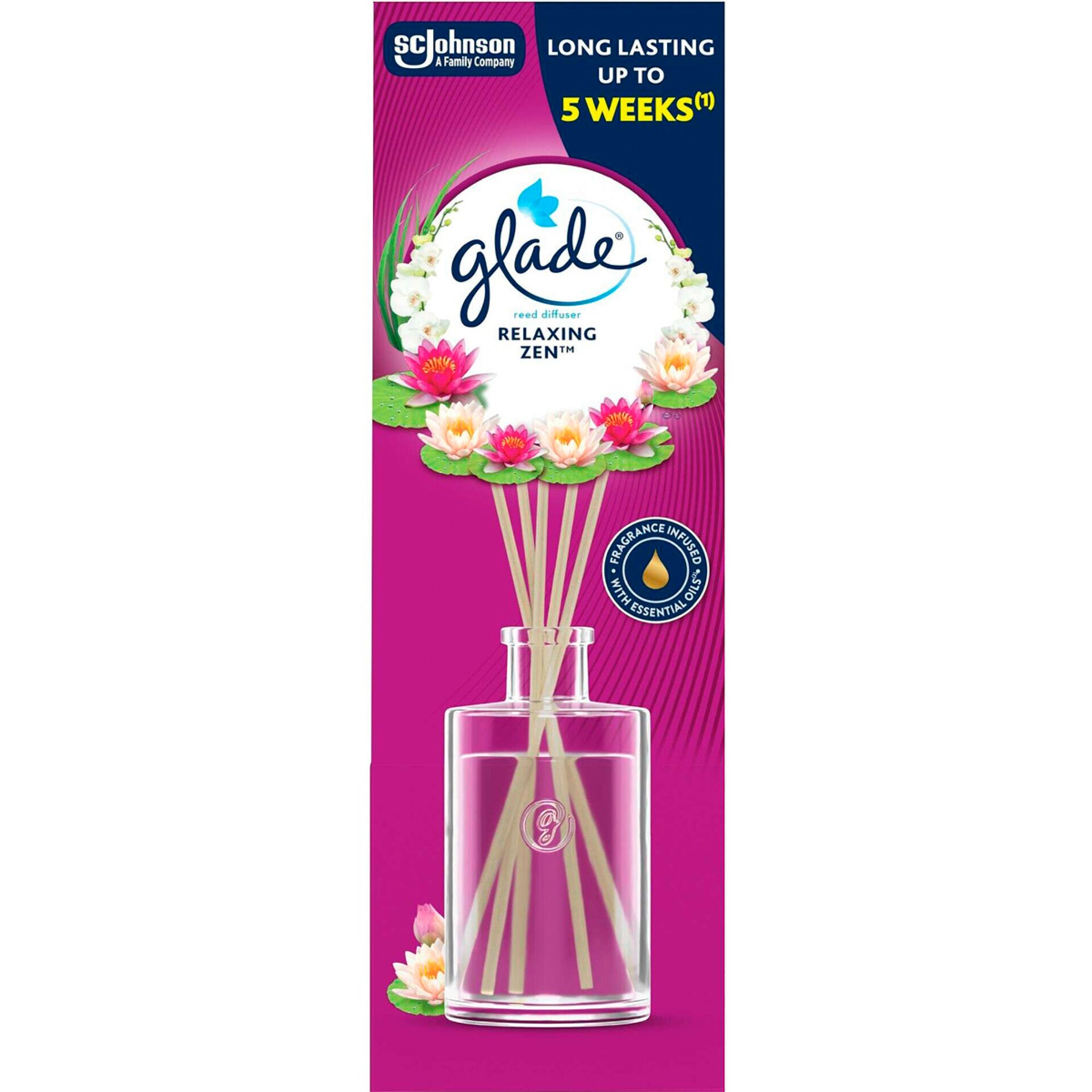 Ambientador Stick Perfumado Relaxing Zen embalagem 50 ml