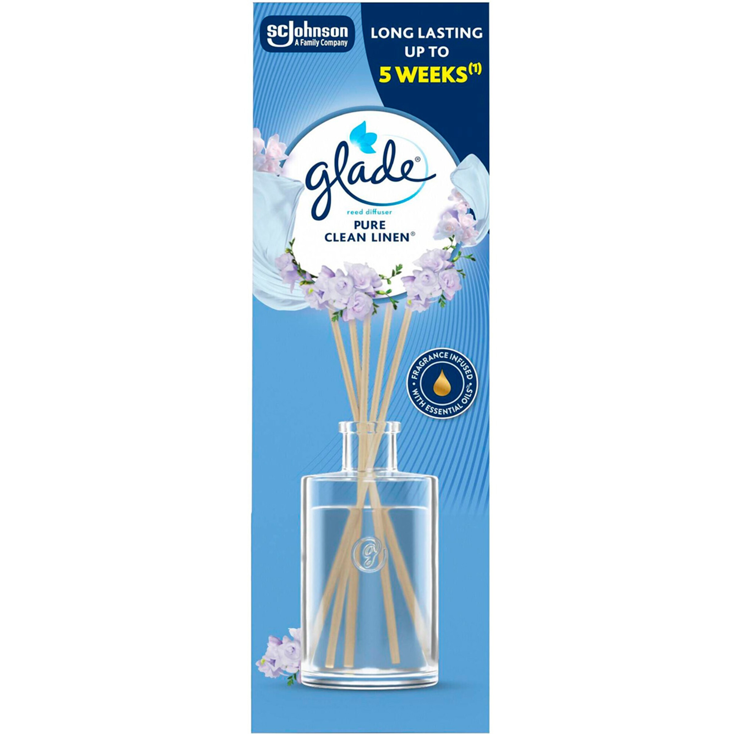 Ambientador Stick Perfumado Clean Linen embalagem 50 ml