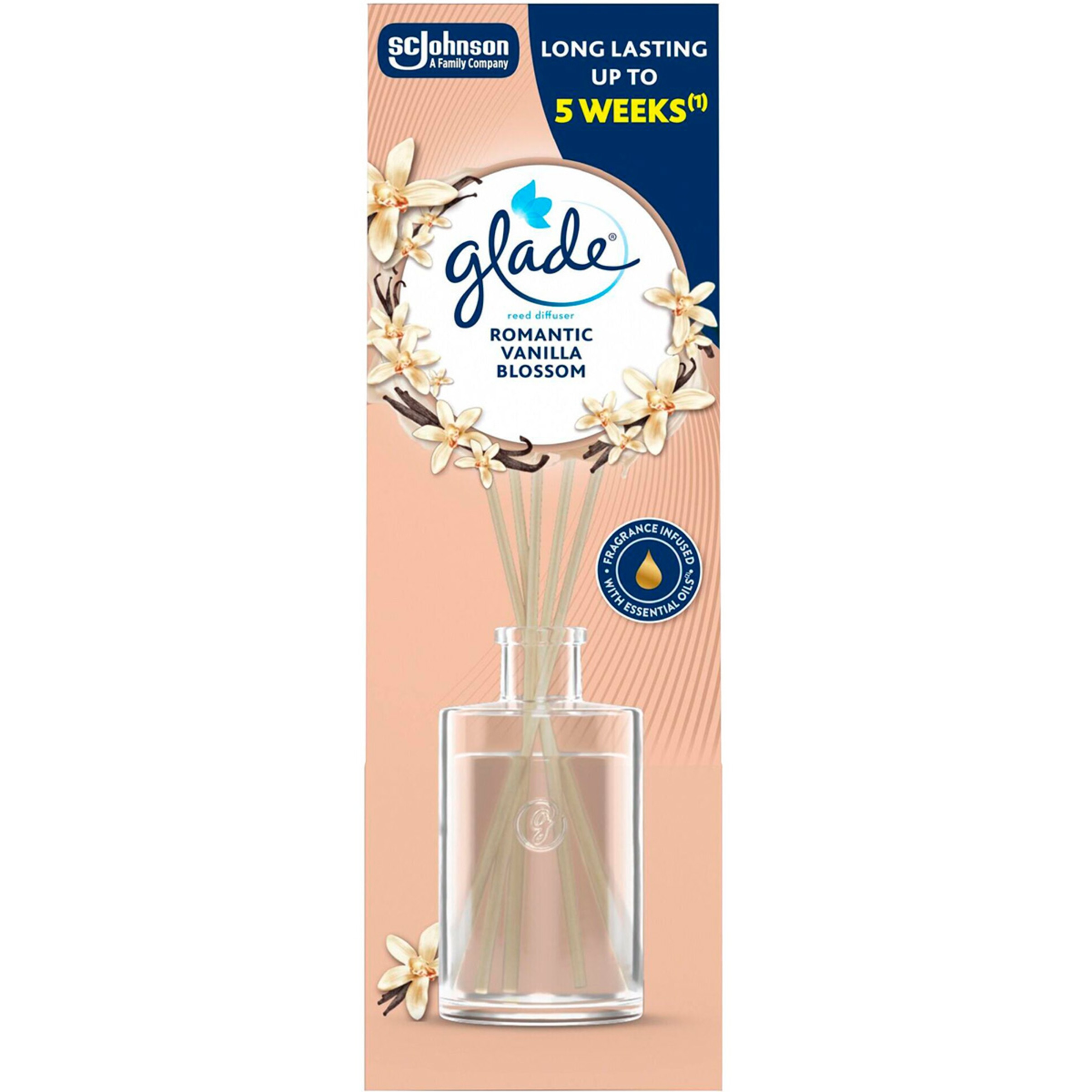 Ambientador Stick Perfumado Vanilla embalagem 50 ml