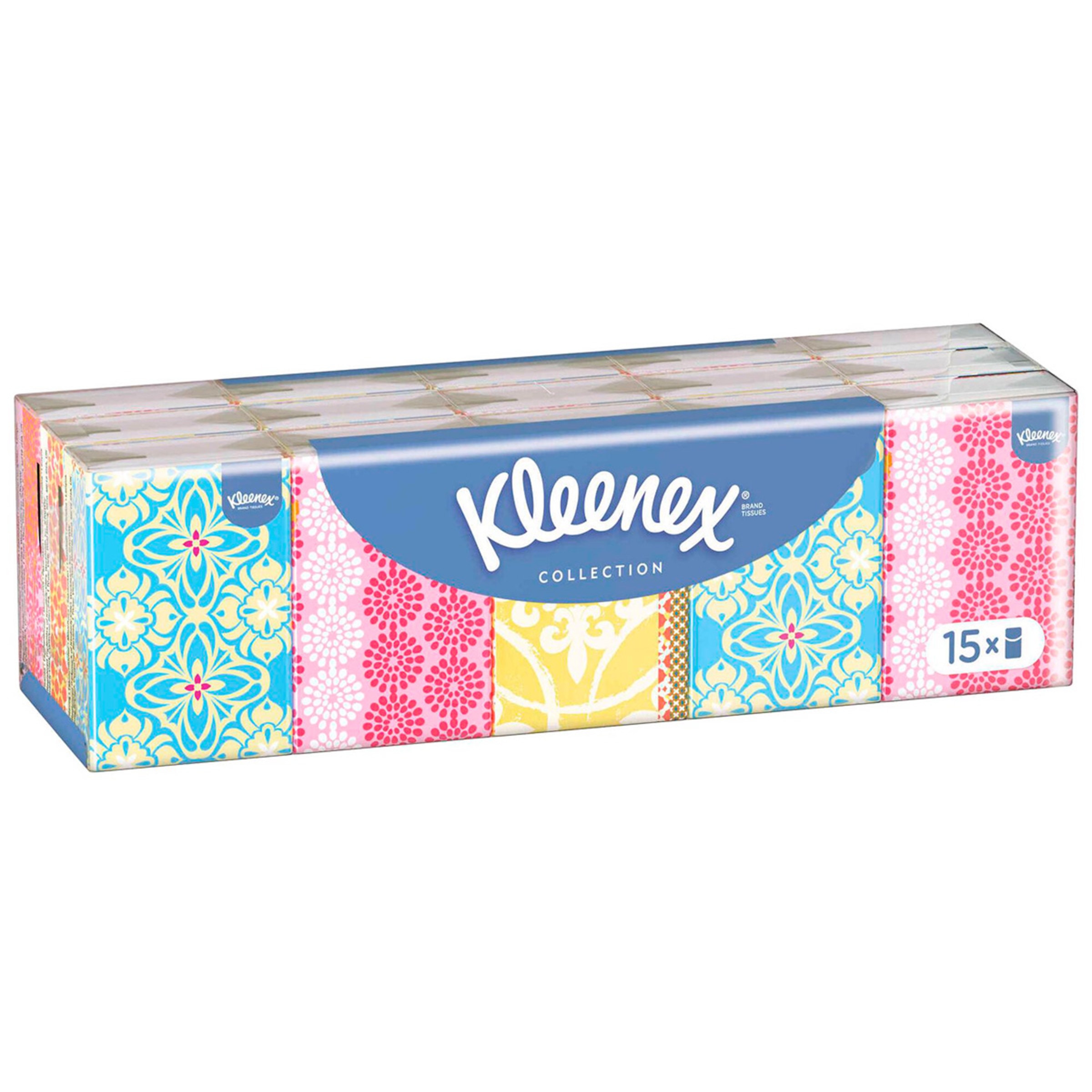 Lenços de Bolso Collection 4 Folhas embalagem 15 unidades