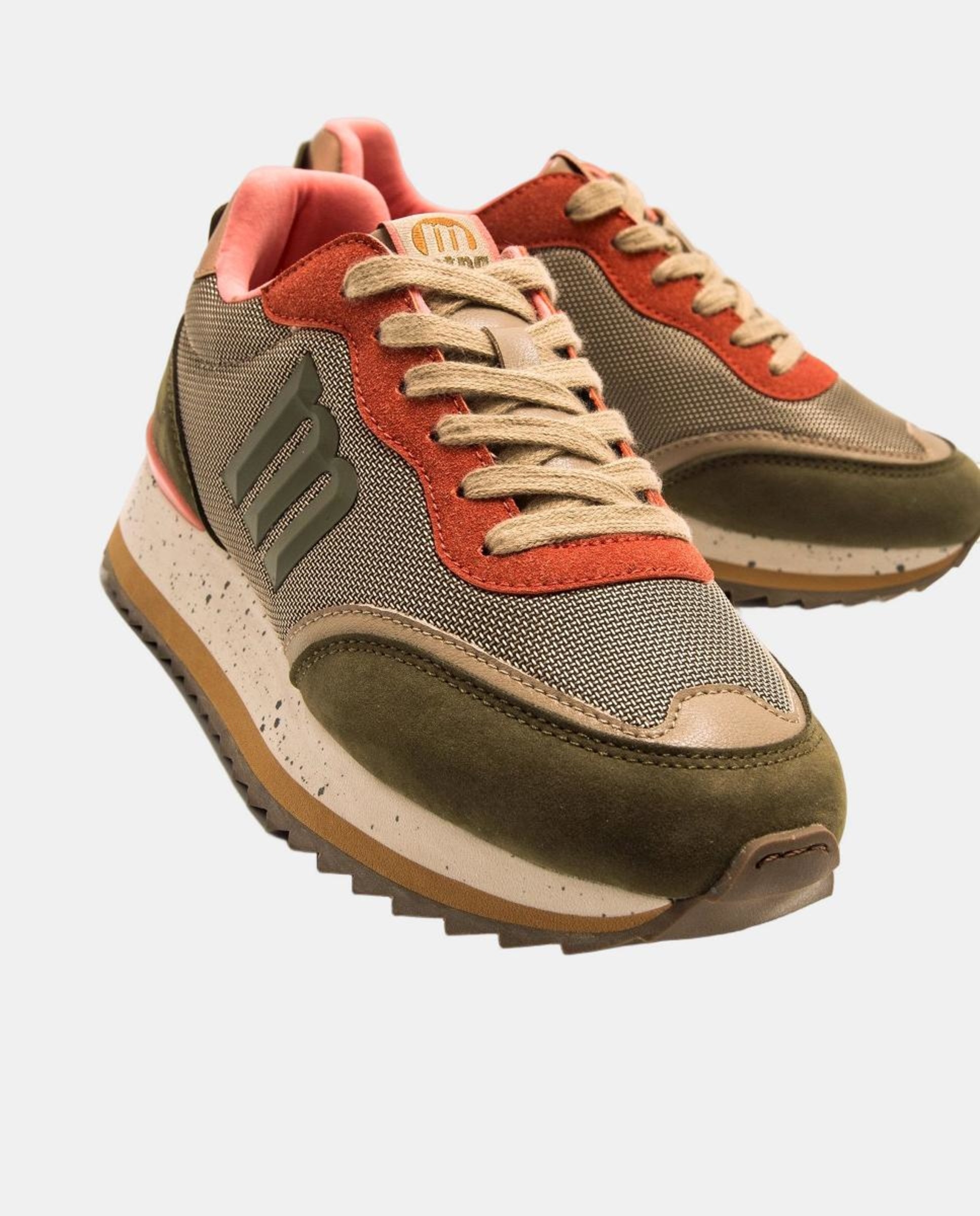 Sapatilhas Casual Modelo Onyx - Multicolor Castanho-claro-6