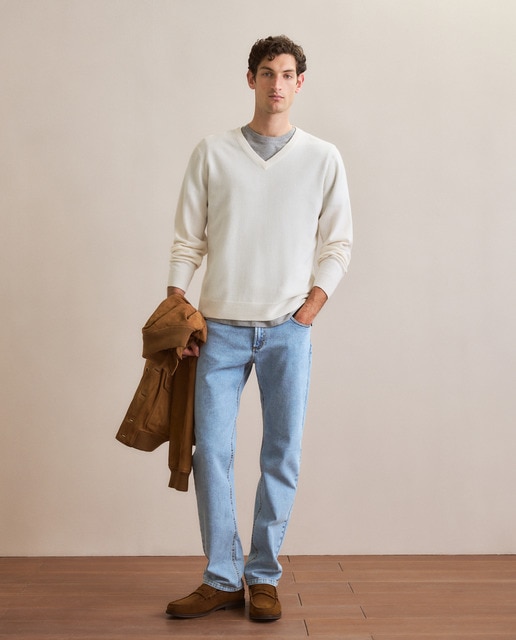 Imagen 0 de Pantalón de hombre denim 5 bolsillos