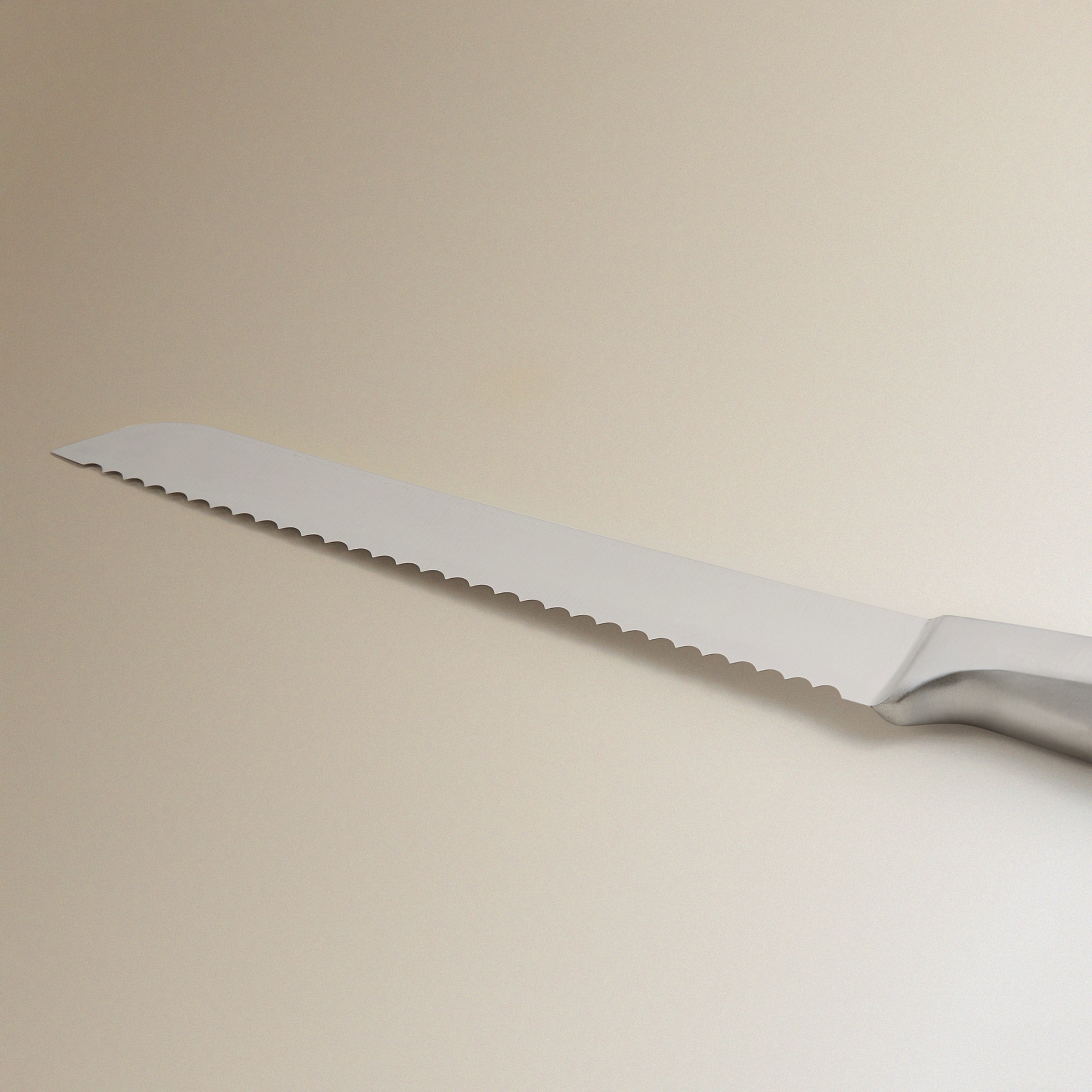 Faca para Pão Monoblock Aço-2