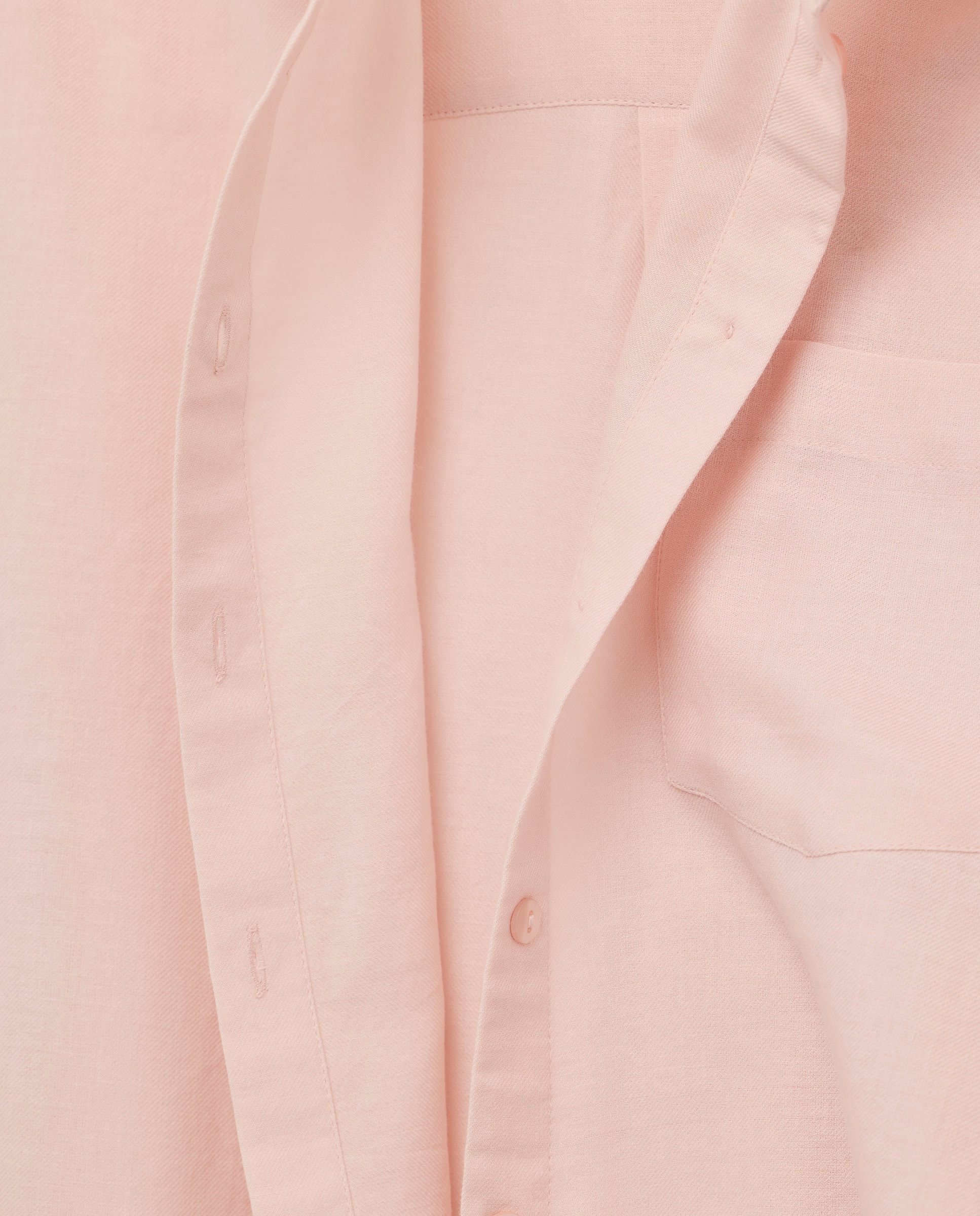 Camisa de mujer de algodón Rosa claro-5