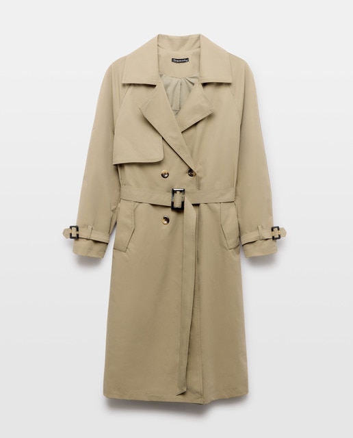 Imagen 0 de Gabardina de mujer lisa
