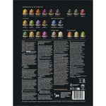 Adventskalender mit Kaffeekapseln 24 Einheiten kompatibel mit Nespresso-Maschinen