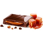 chocolate with caramel filling tablet 84 g