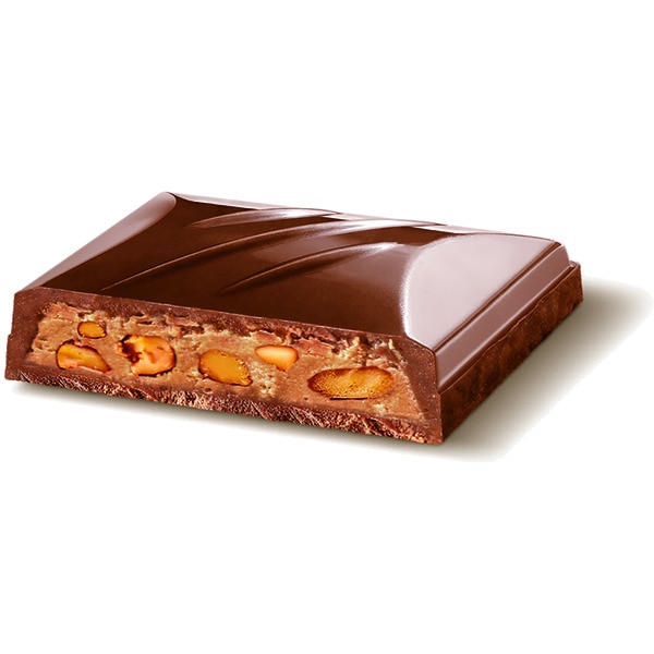 chocolate with creamy filling and corn pieces tablet 84 g