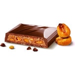 chocolate with creamy filling and corn pieces tablet 84 g