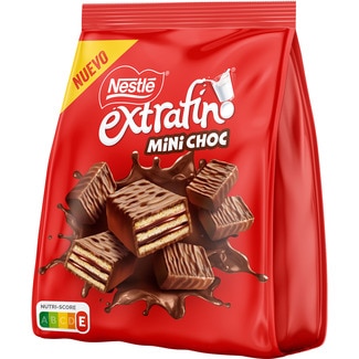 mini choc de galleta y chocolate con leche bolsa 160 g - Nestle Extrafino