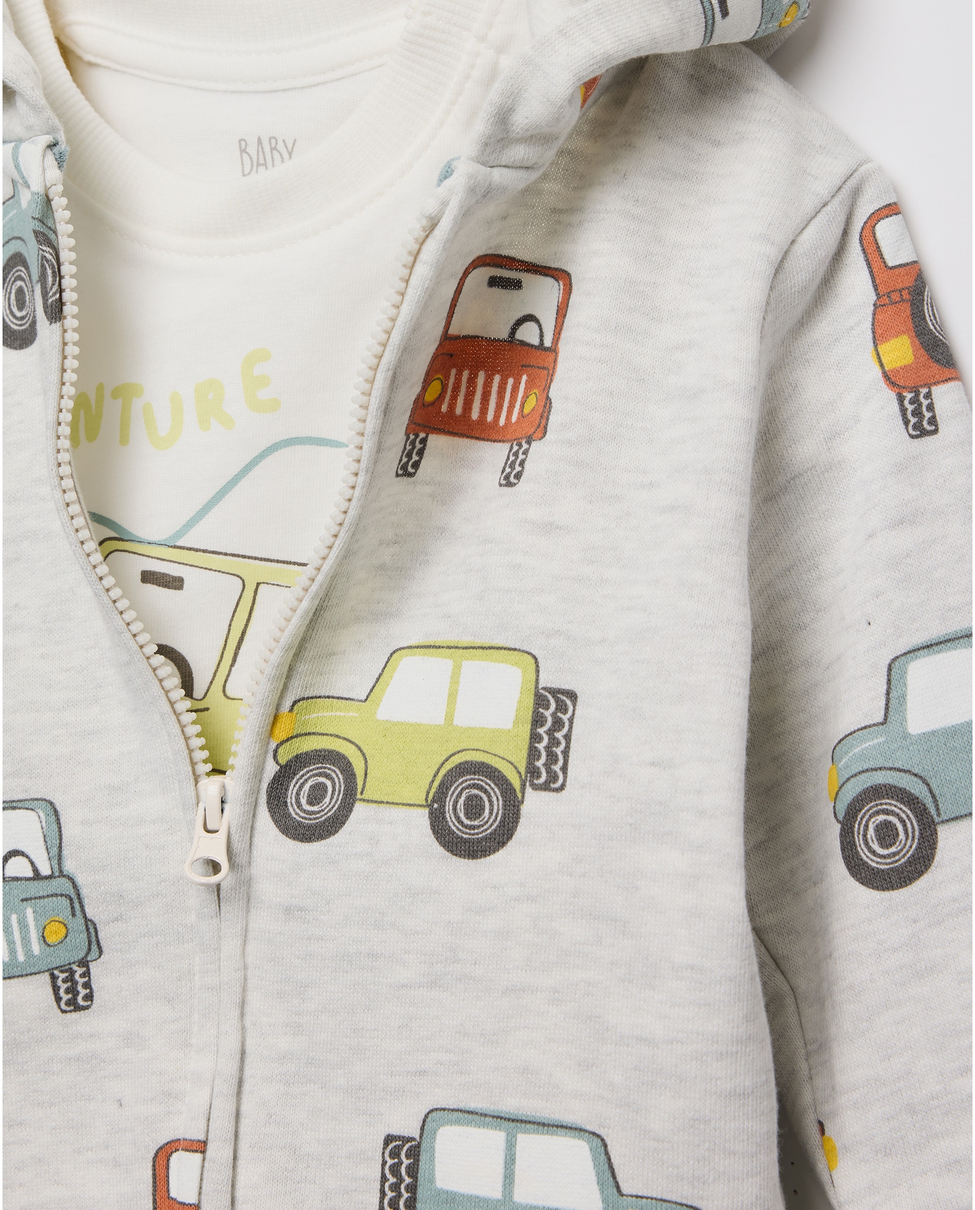 Conjunto de 3 Peças de Bebé Baby El Corte Inglés Cinzento-claro-3