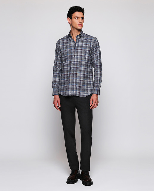 Imagem 0 de Joggers Custom Fit de Malha com Olho-de-Perdiz