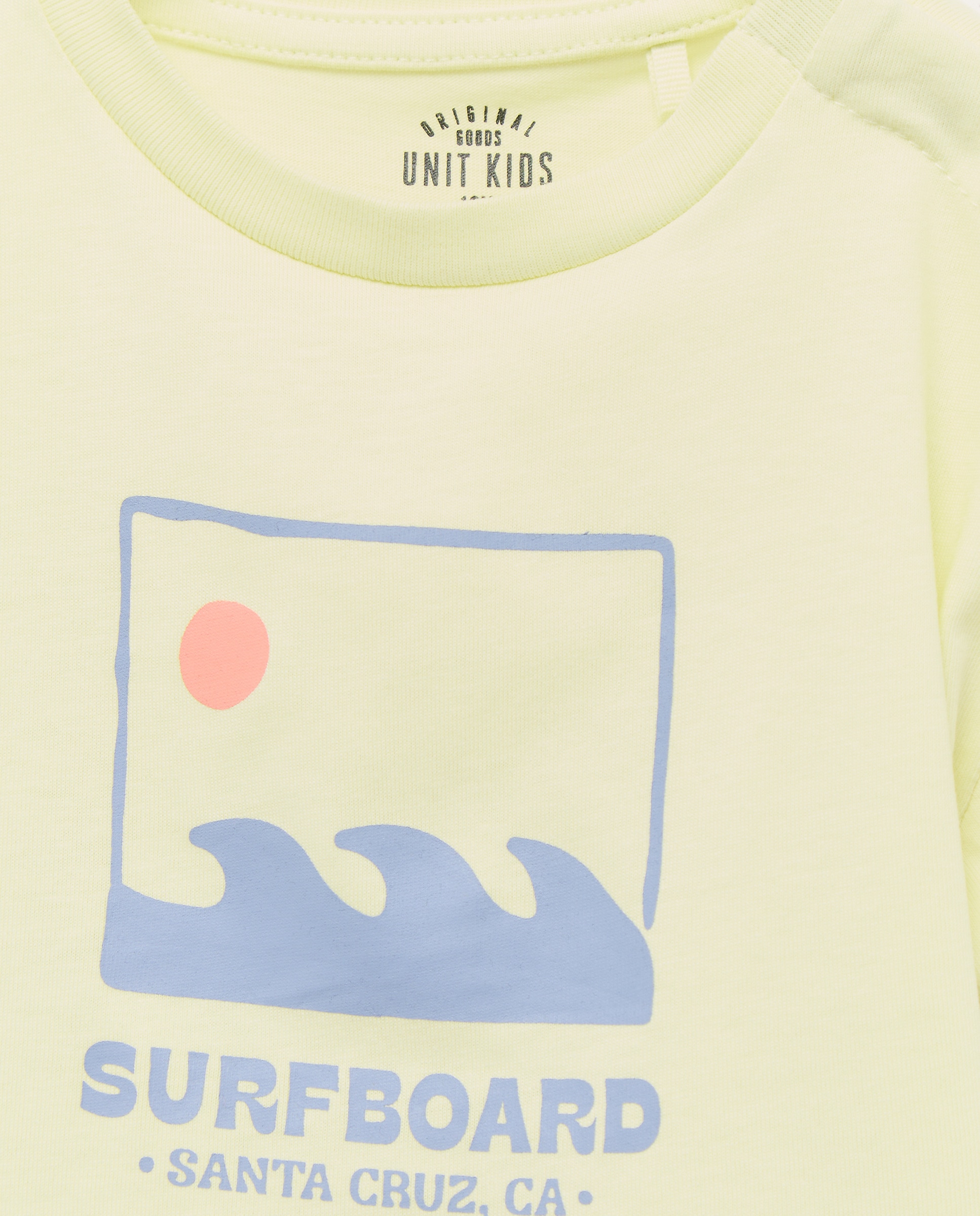 Camiseta de bebé estampada manga corta Pistacho-3