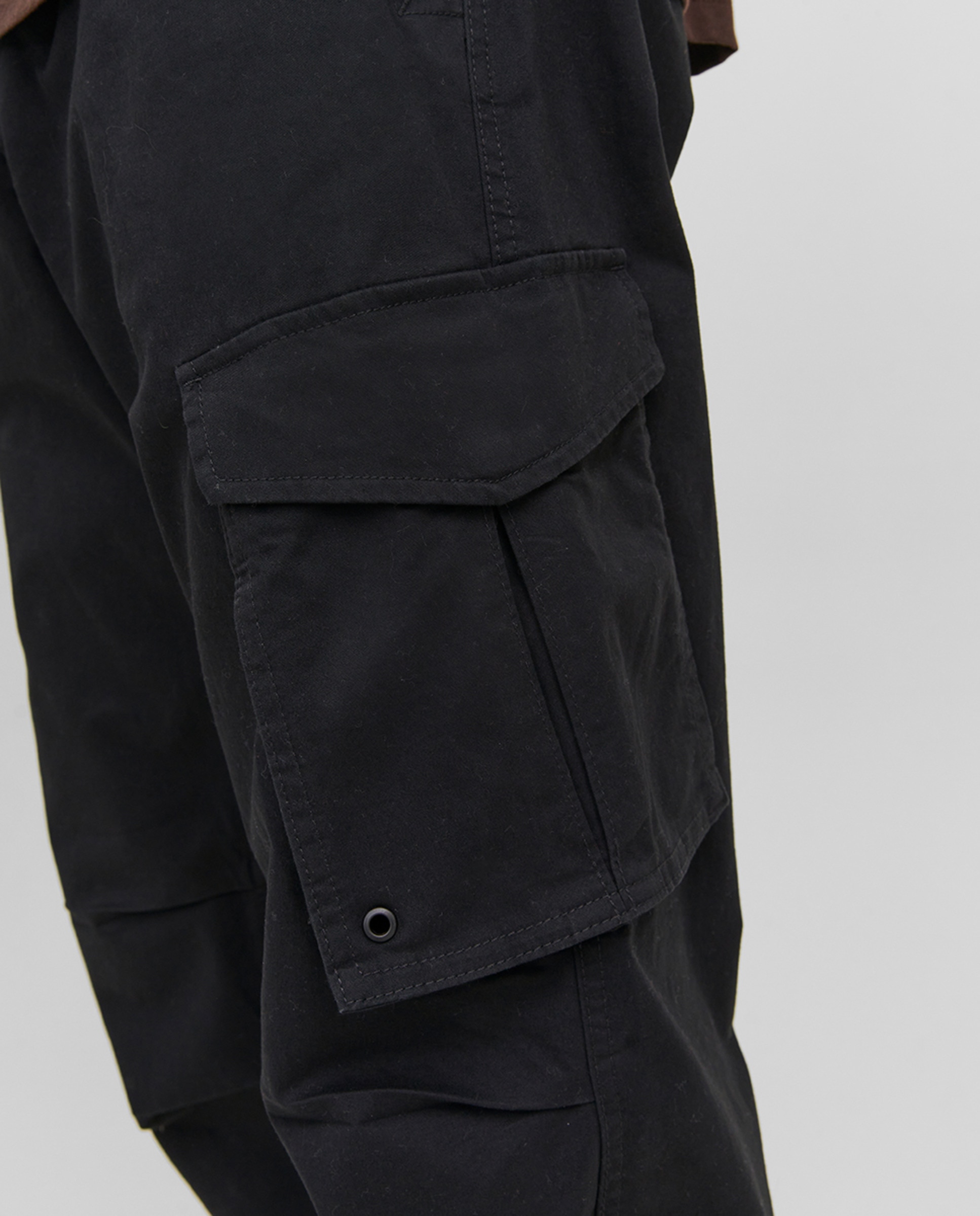 Imagen 5 de Pantalón cargo de hombre - Jack & Jones - Negro Negro