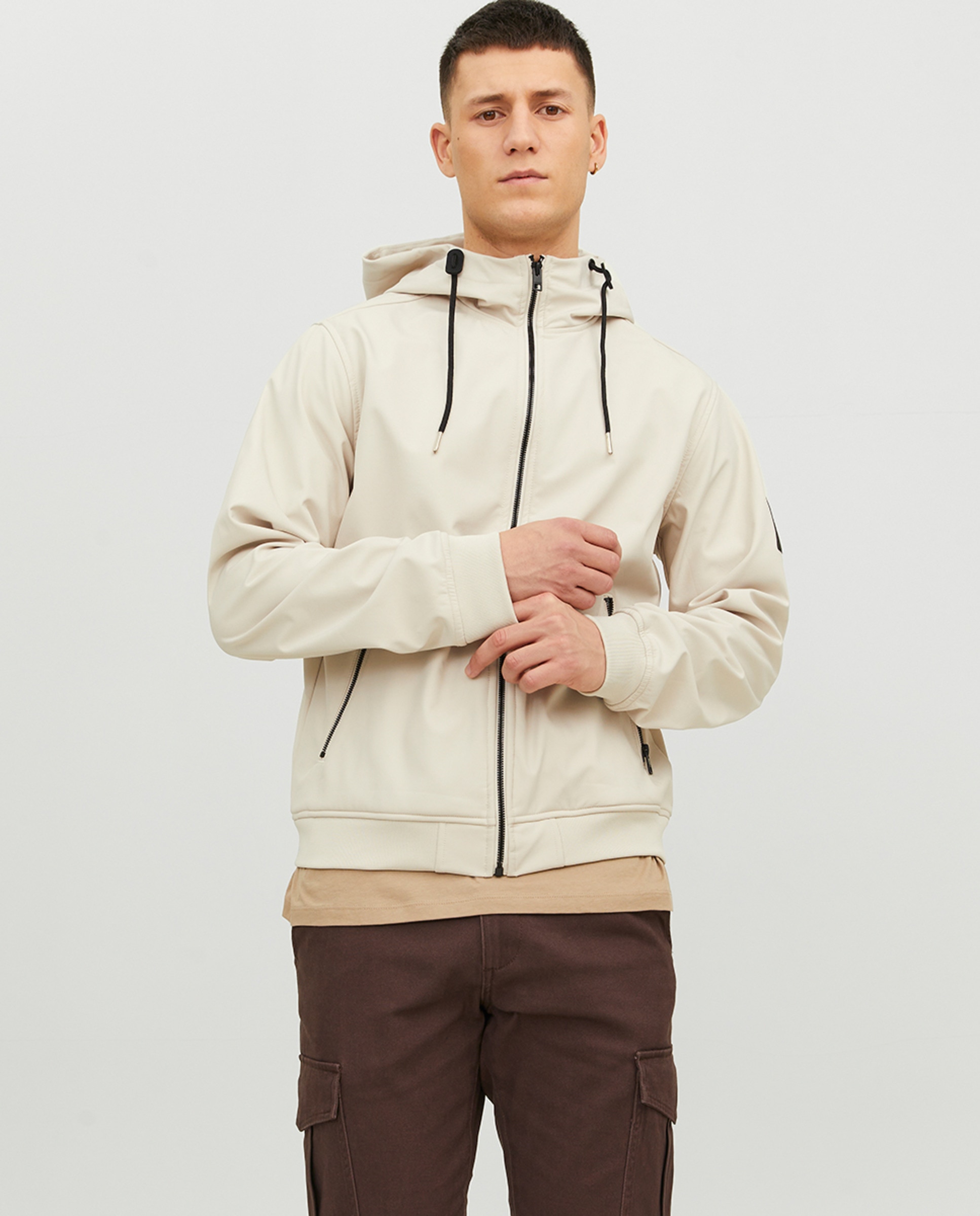Imagen 1 de Chaqueta ligera softshell de hombre - Jack & Jones - Beige Beige