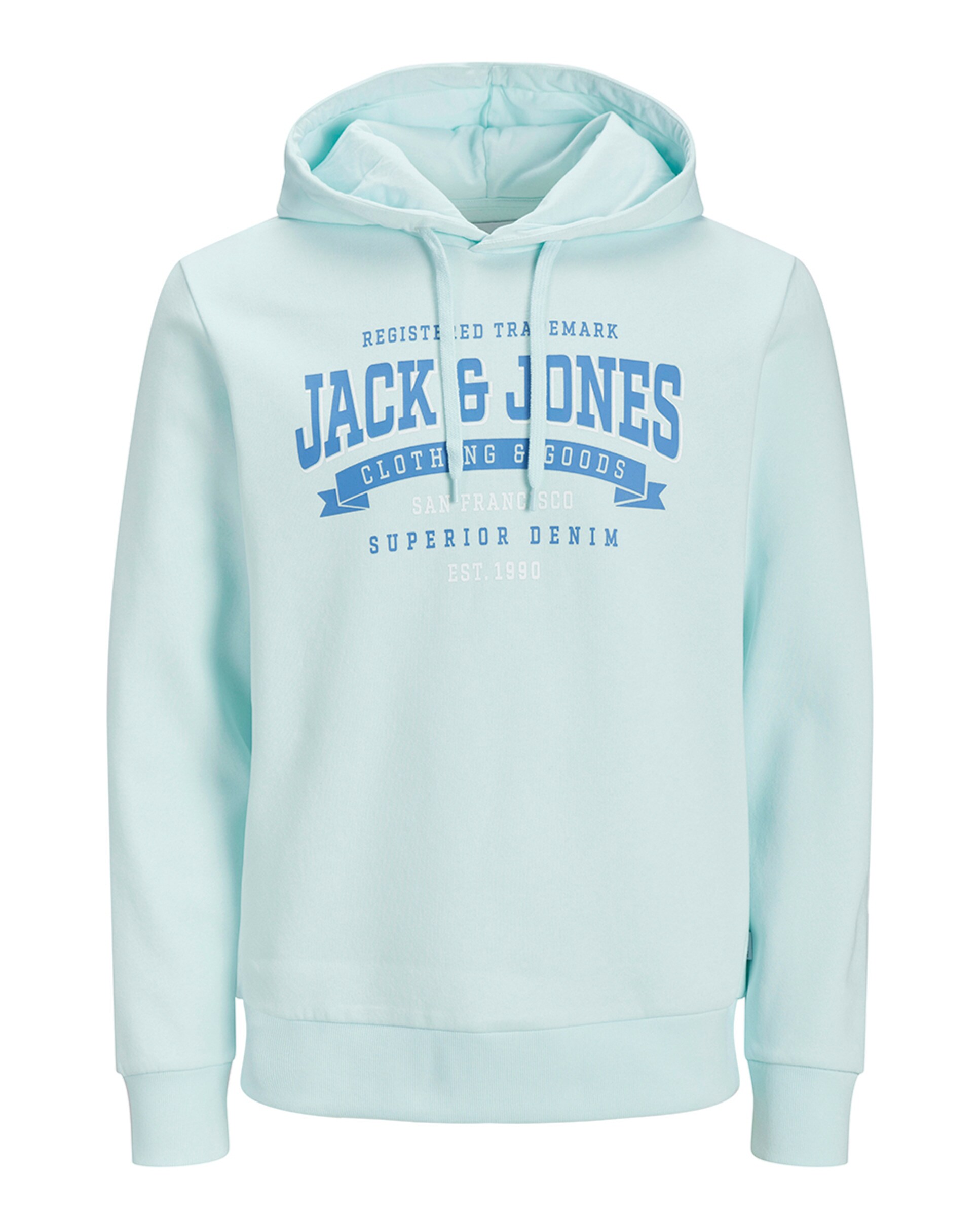Sweatshirt com capuz Verde Água-6