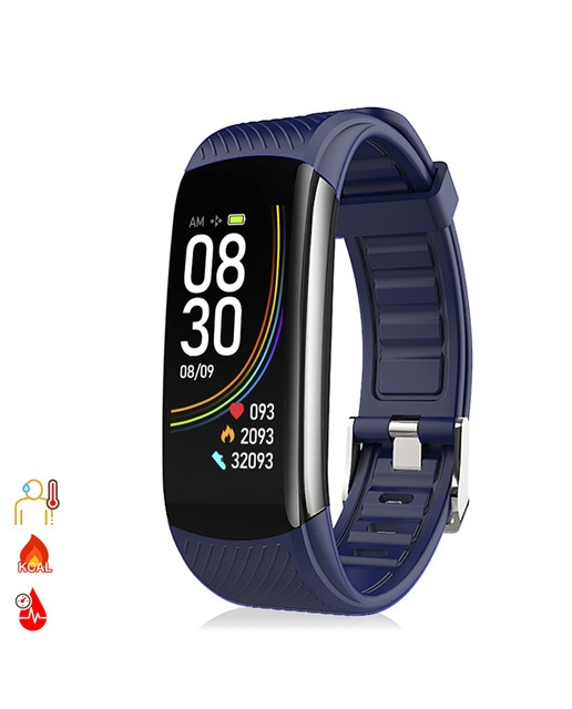 Imagen 0 de Pulsera inteligente T118 con medición de temperatura corporal, O2 en sangre y tensión