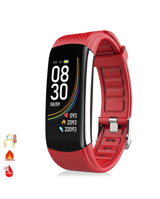 Imagen 0 de Pulsera inteligente T118 con medición de temperatura corporal, O2 en sangre y tensión