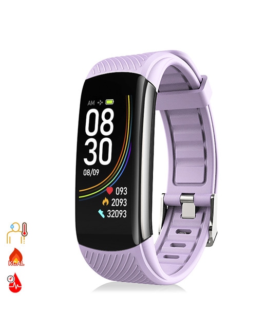 Imagen 0 de Pulsera inteligente T118 con medición de temperatura corporal, O2 en sangre y tensión