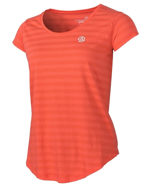 Imagen 0 de Camiseta de mujer a rallas