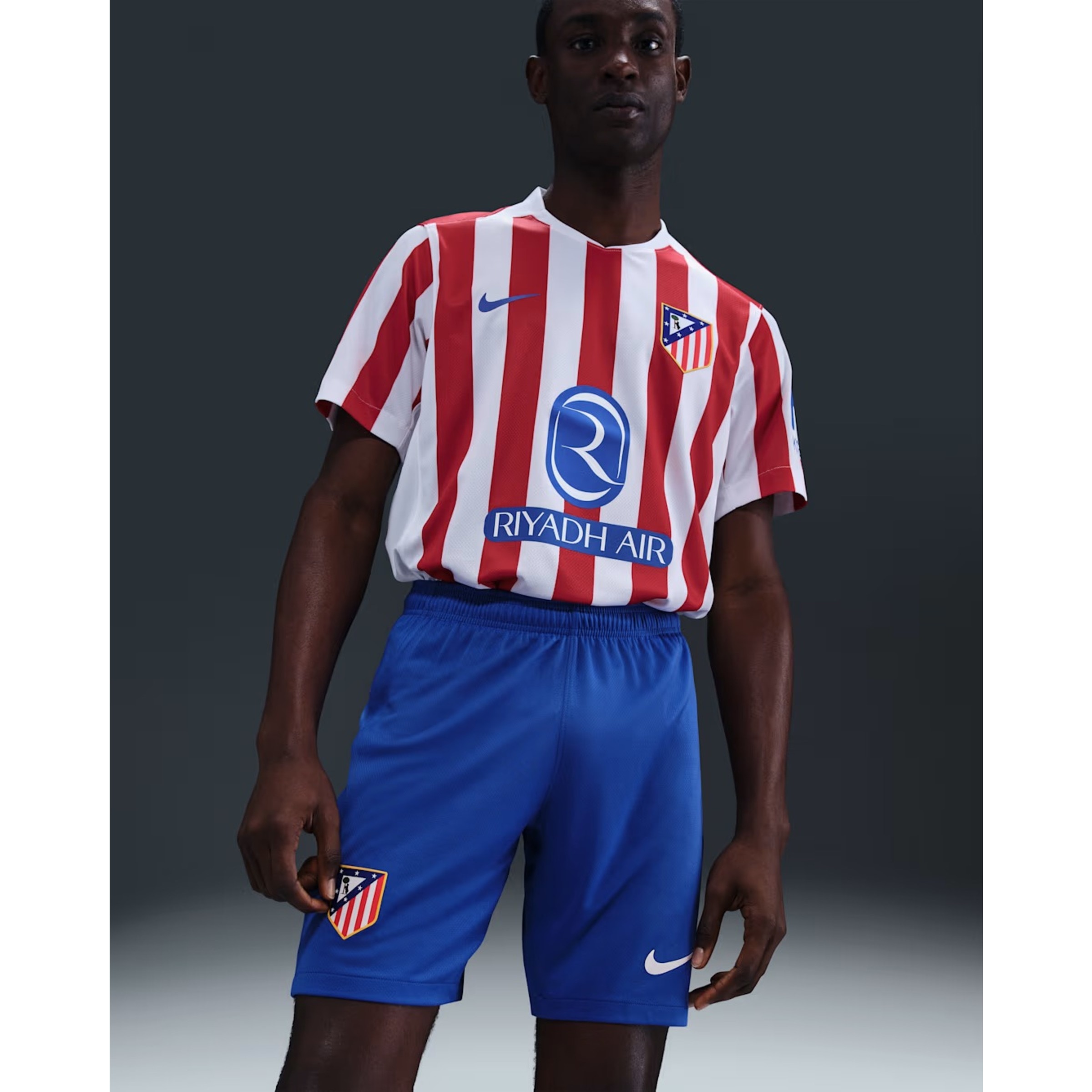 Calções de Homem 1.º Equipamento Atlético de Madrid 2025-2026 Stadium Azul-3