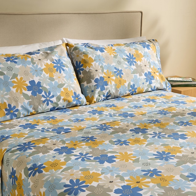 Imagen 0 de Juego de sábanas con bajera algodón Finn Basics El Corte Inglés