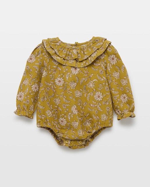 Imagen 0 de Ranita recién nacido flores  doble volante