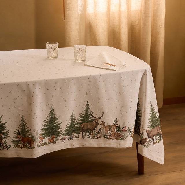 Imagen 0 de Mantel algodón Bosque