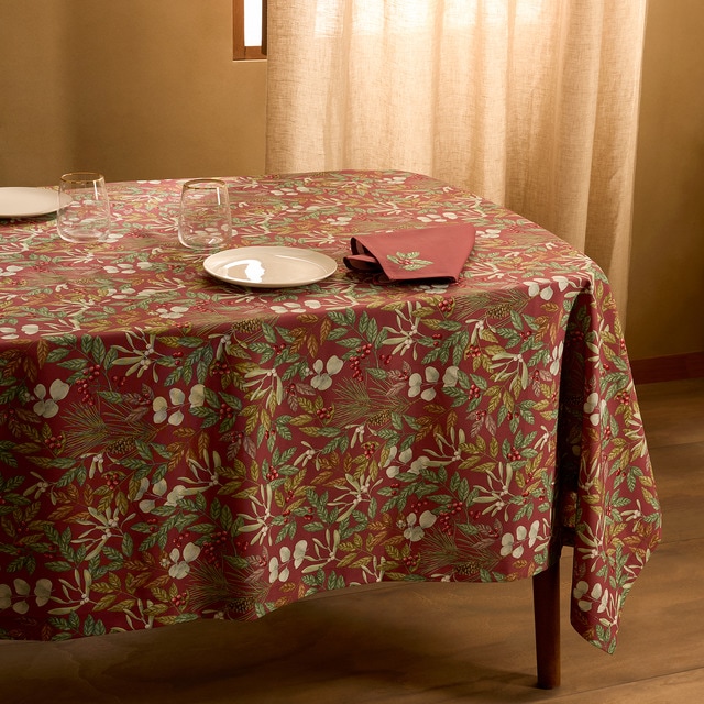 Imagem 0 de Toalha de Mesa de Algodão Botânico