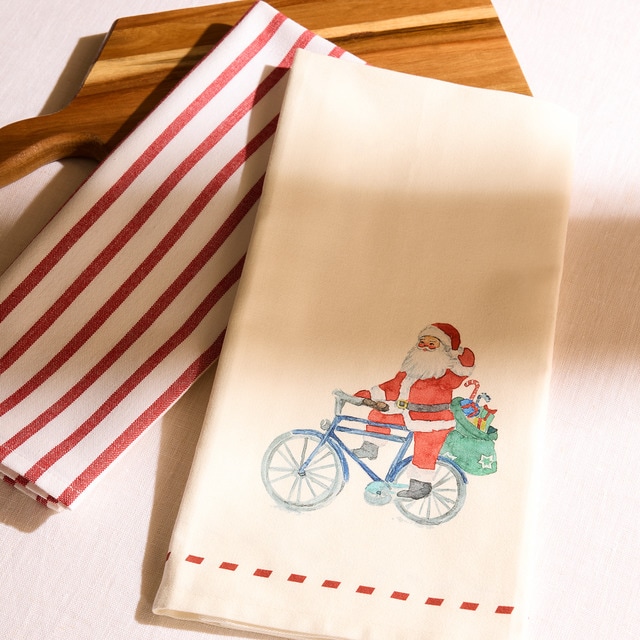 Imagen 0 de Set 2 paños sarga algodón Claus Village El Corte Inglés