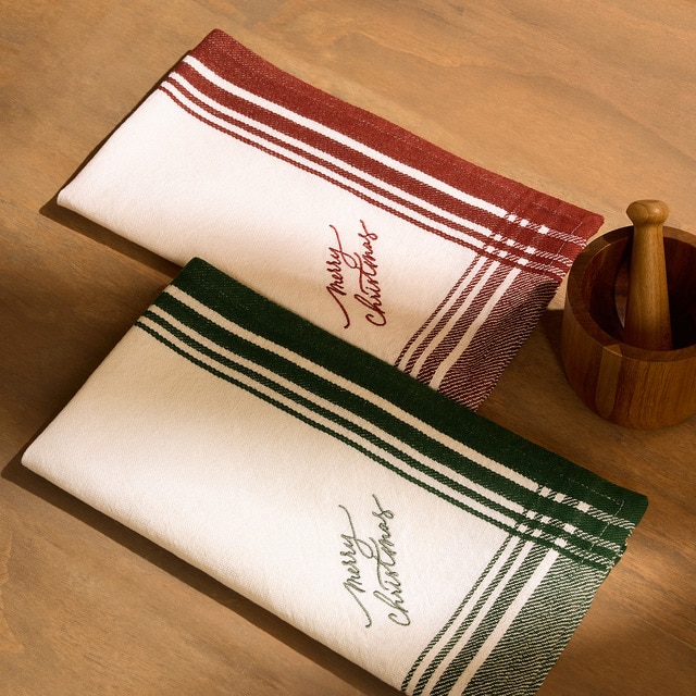 Imagem 0 de Conjunto de 2 Panos de Algodão Merry