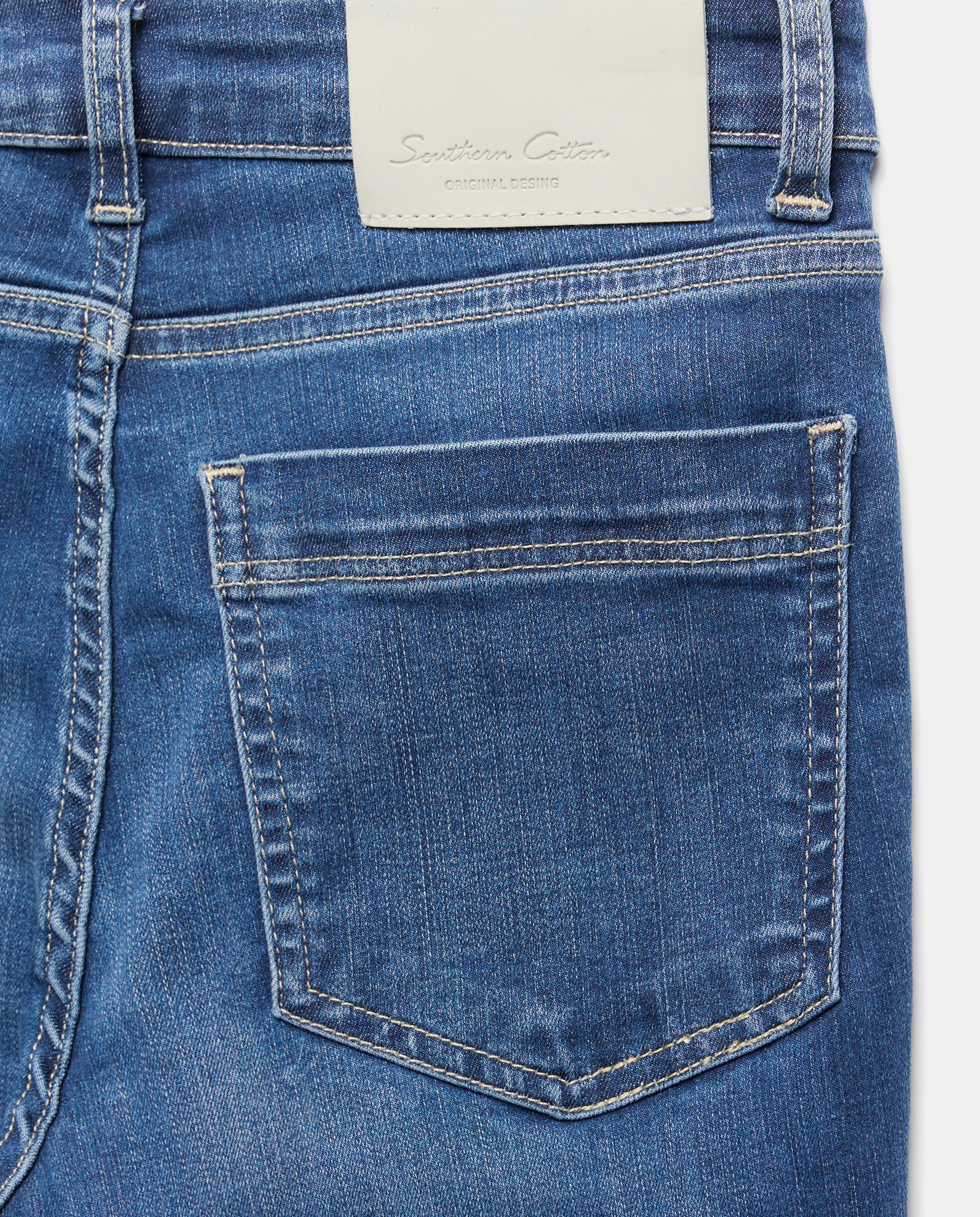 Jeans Skinny Lisas Azul pálido-5