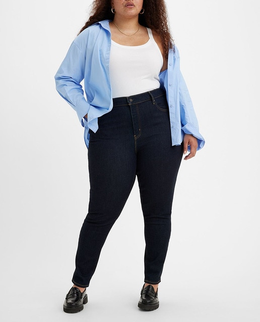 Imagen 0 de Vaquero de mujer 721 Skinny lavado oscuro