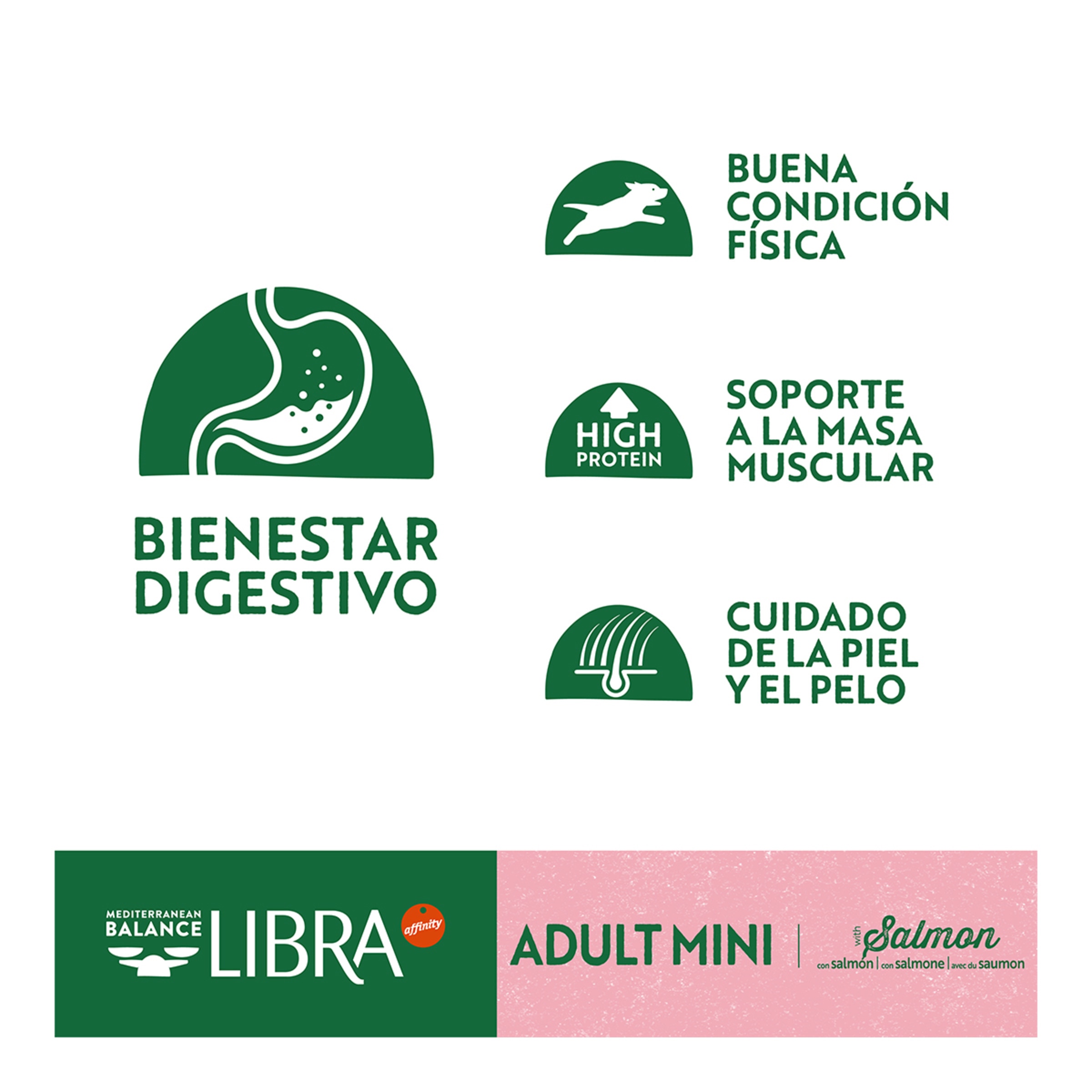 Pienso para perros adultos minis Libra salmón 4