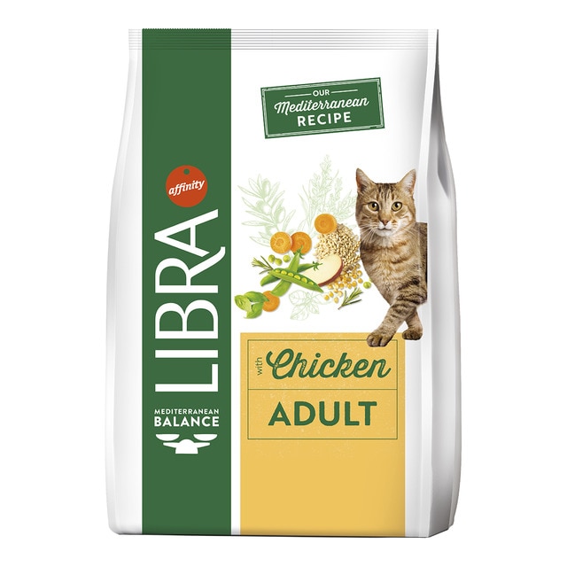 Imagen 0 de Pienso para gatos adultos Libra pollo 12 kg