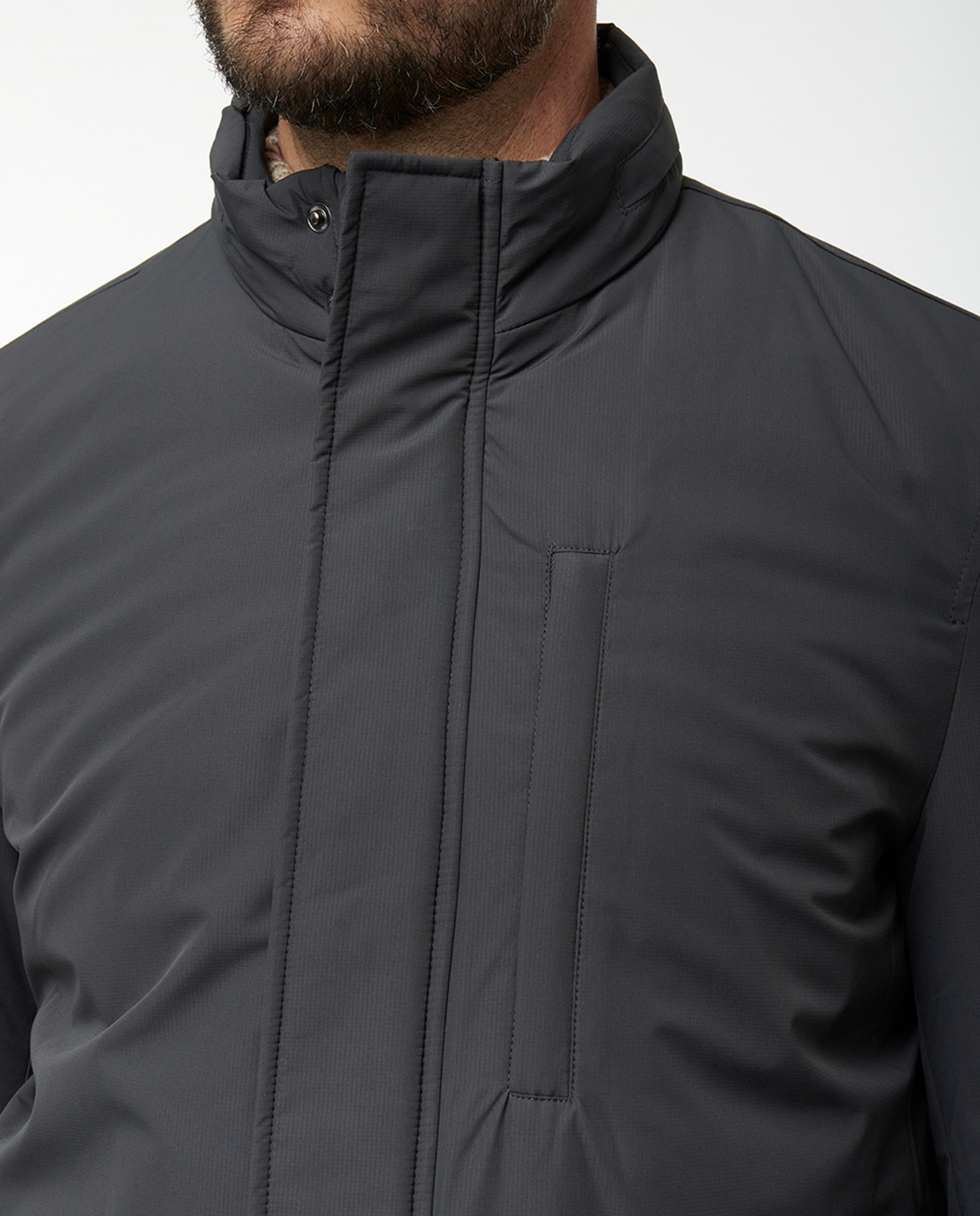 Canadiana Técnica com Colete Cinzento-5