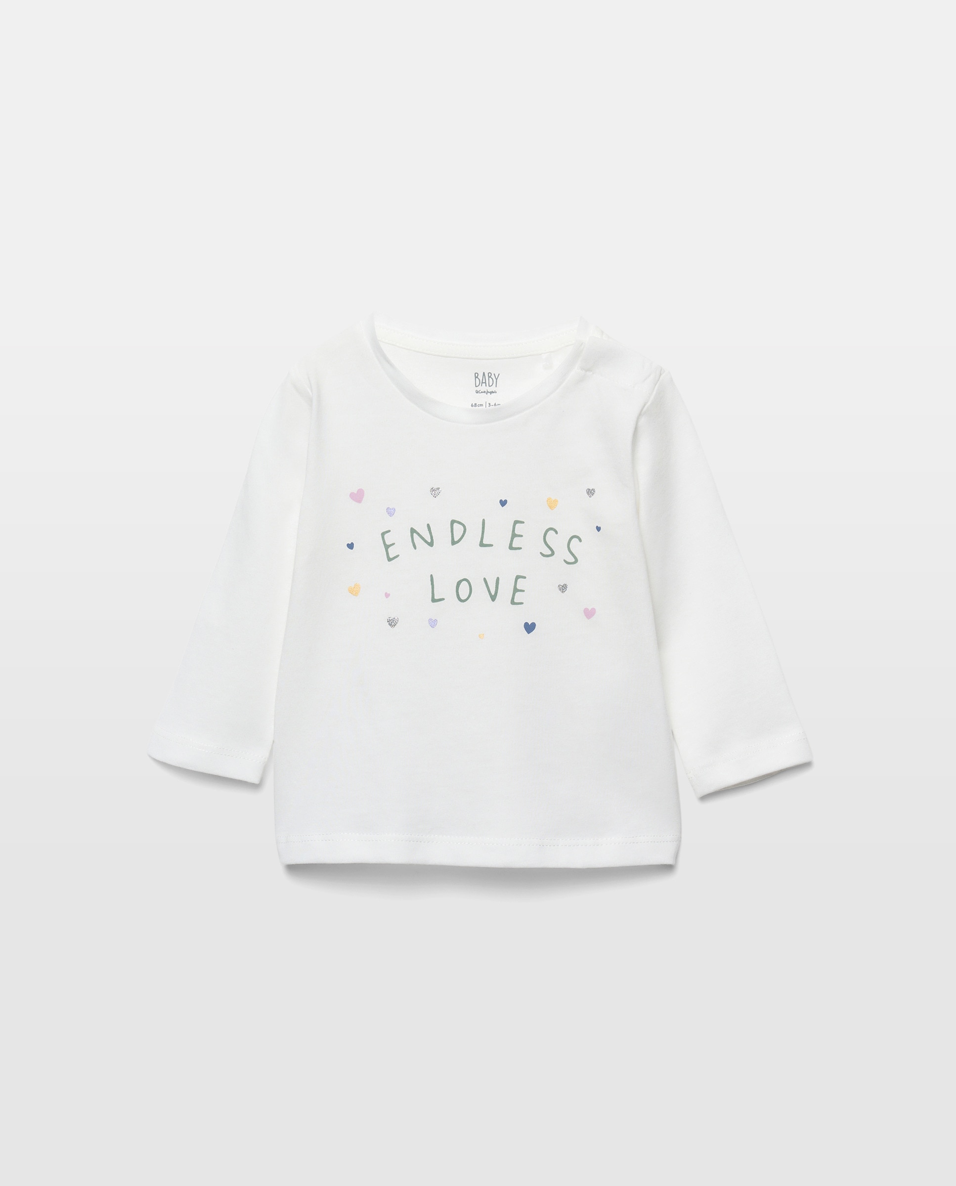 Imagem 0 de Camisola de Manga Comprida de Bebé com Estampado de Fantasia