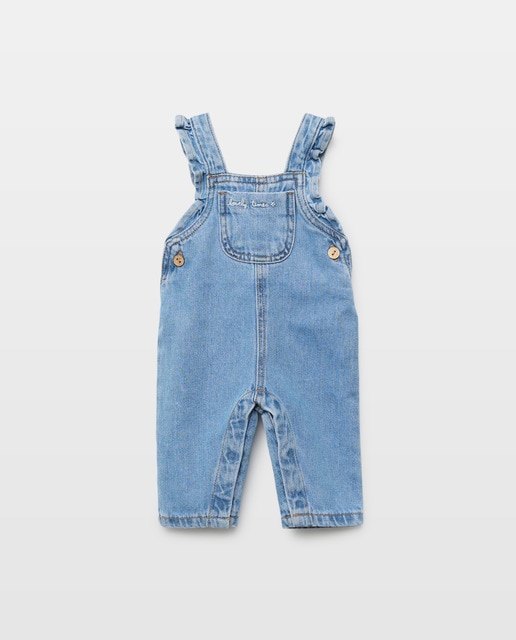 Imagen 0 de Peto denim chambrais de bebé niña