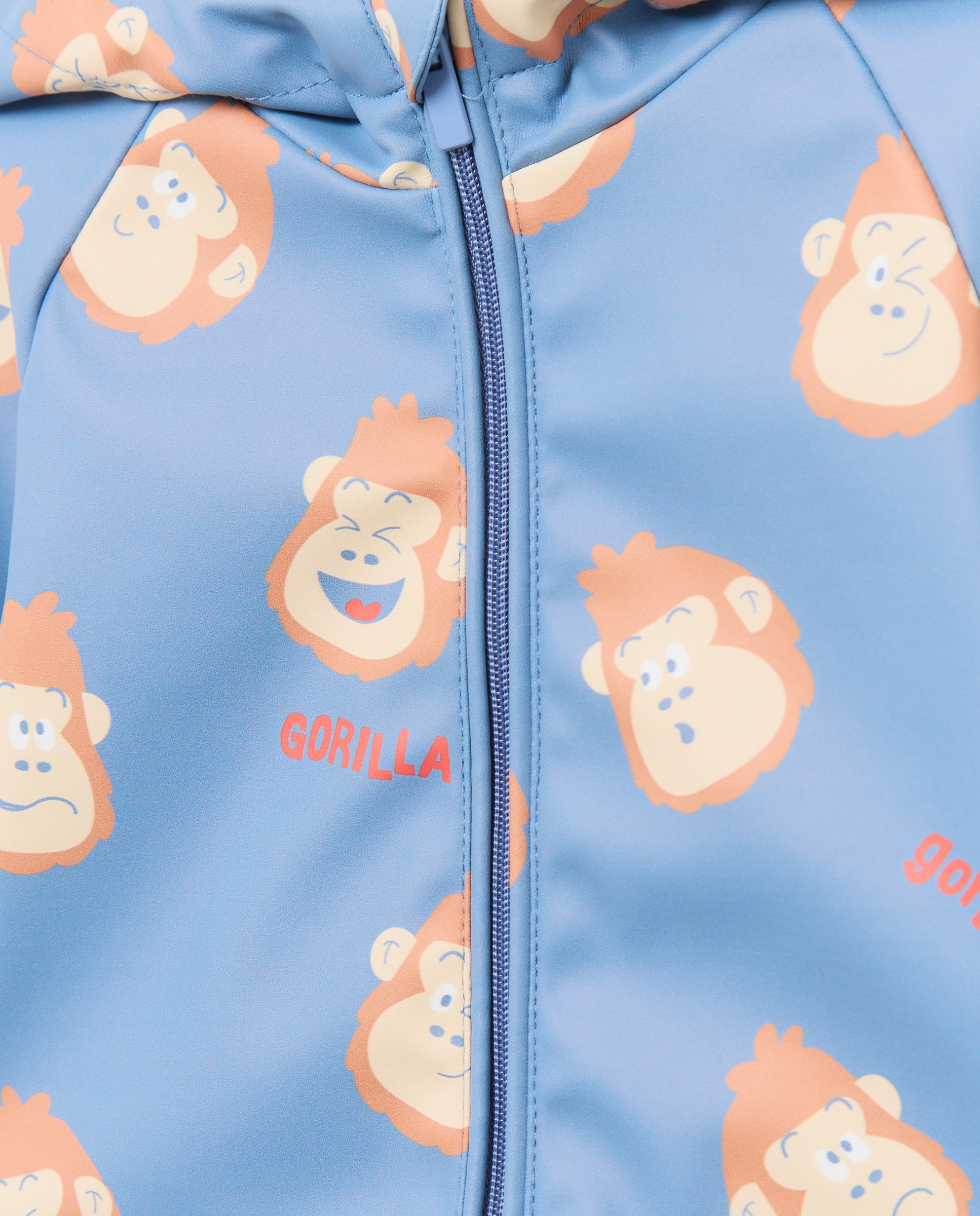 Parka Engomada Lisa de Bebé Baby El Corte Inglés 400 Azul-3
