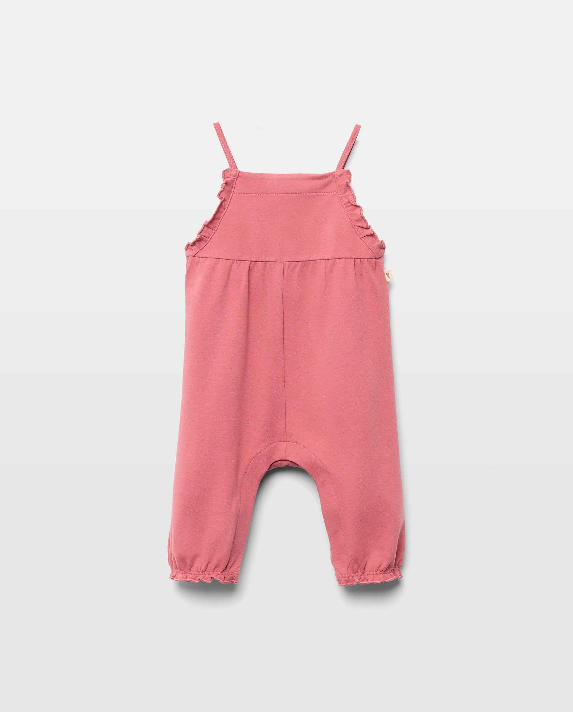 Jardineiras de Bebé com Calças de Felpa Baby El Corte Inglés 230 Rosa Escuro-1