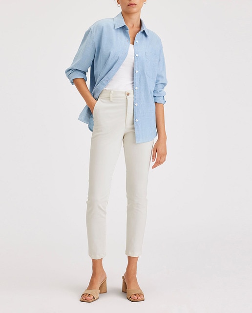 Imagen 0 de Pantalón Chino de mujer Skinny