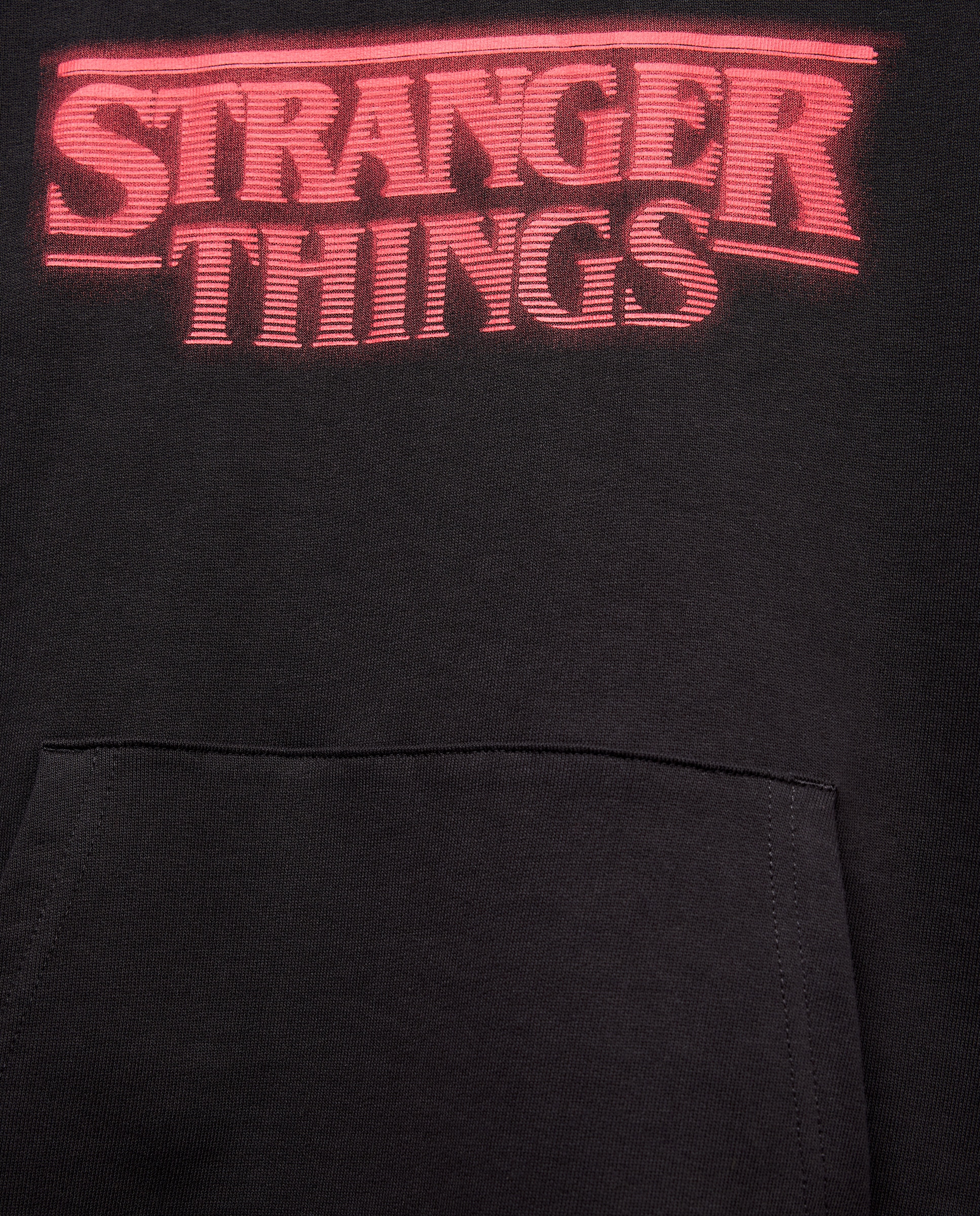 Sweatshirt Fechada com Capuz Stranger Things Cinzento-6