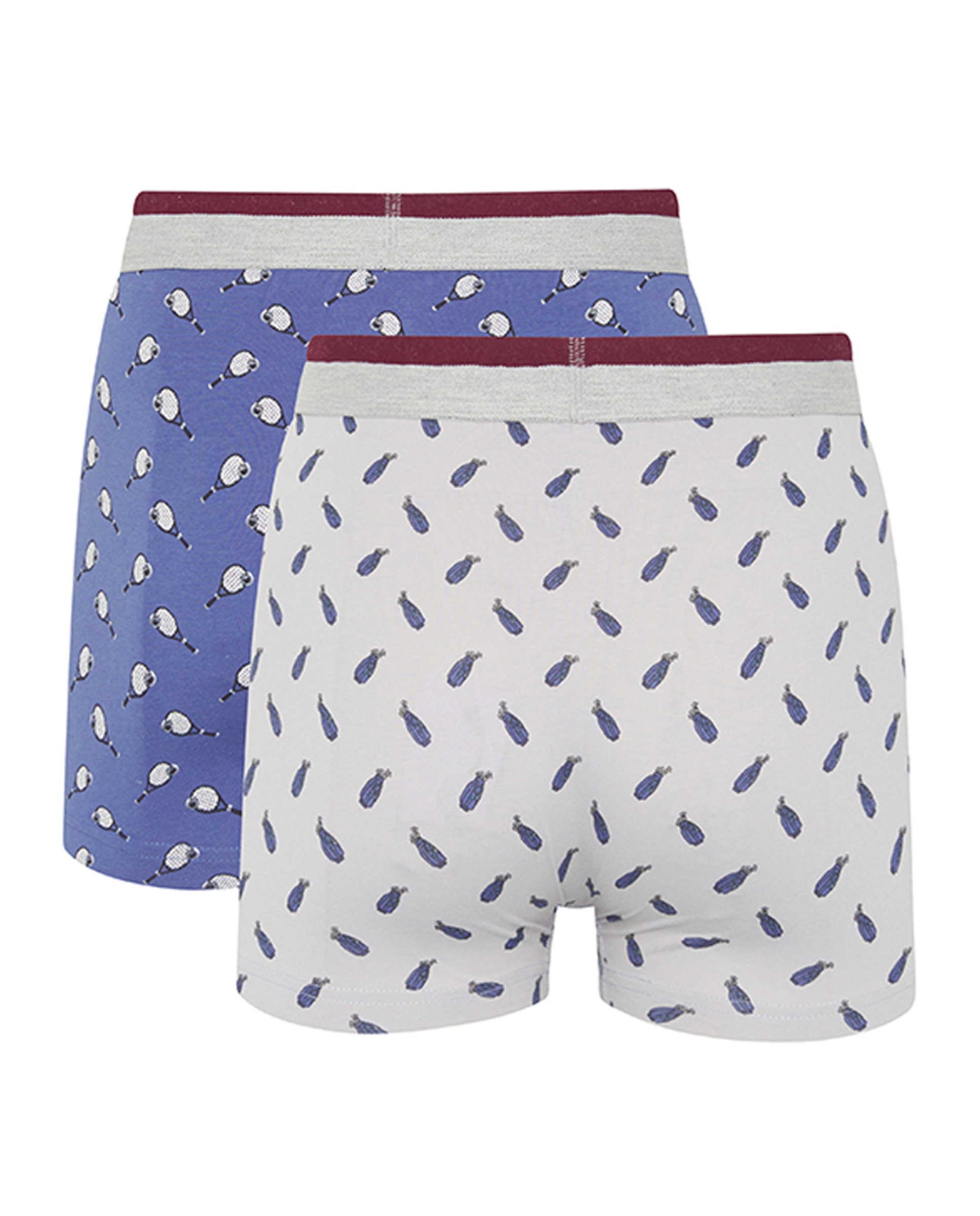 Pack de Boxers de Malha Azul-2