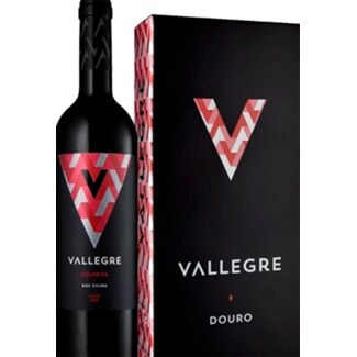 Conjunto 2 Vinhos do Douro Tinto garrafa 75 cl - Vallegre