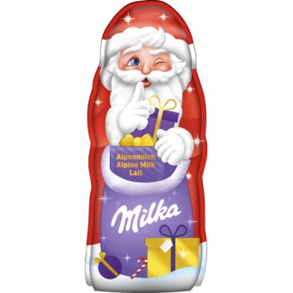 Pai Natal de Chocolate embalagem 45 g - Milka