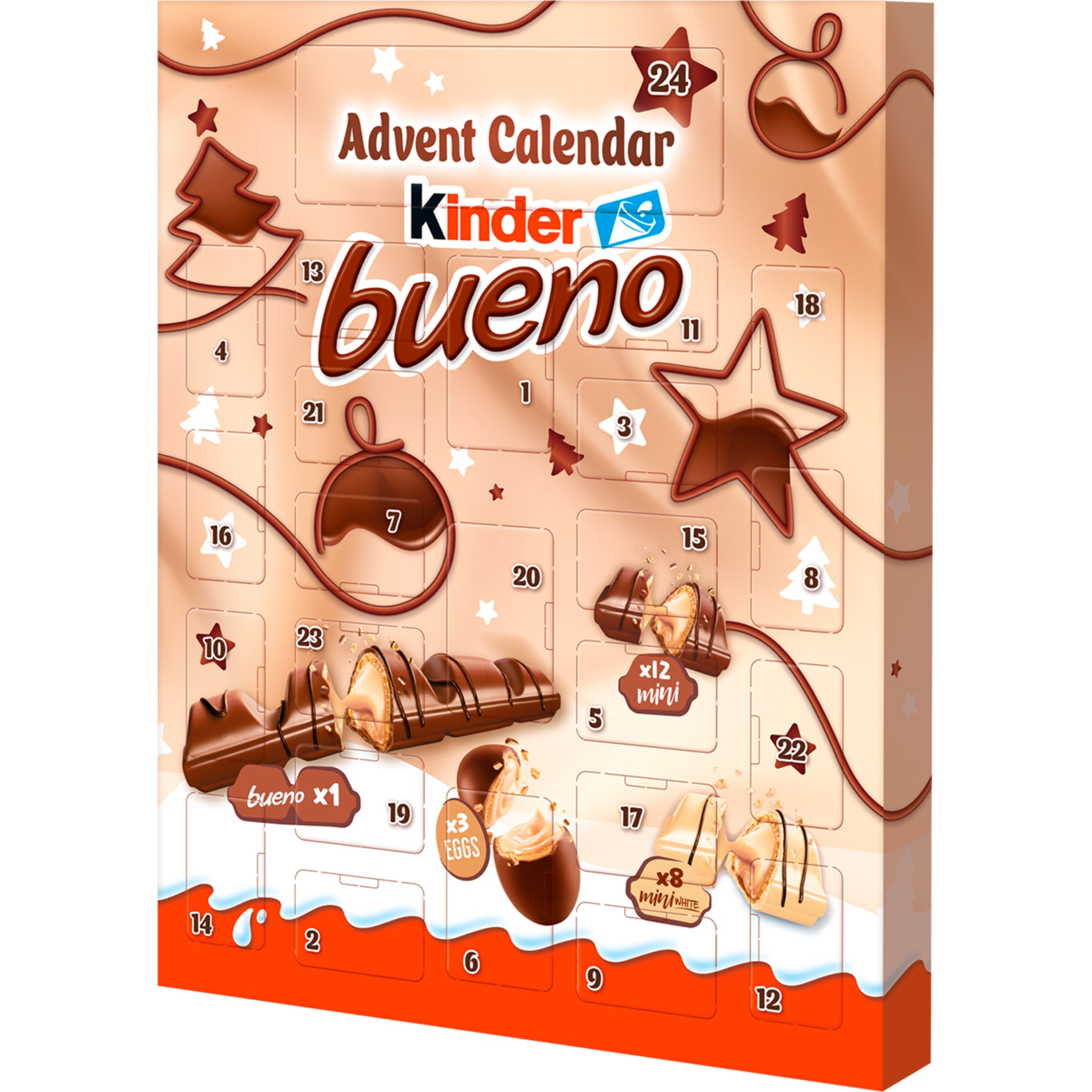 Bueno Calendário embalagem 167 g