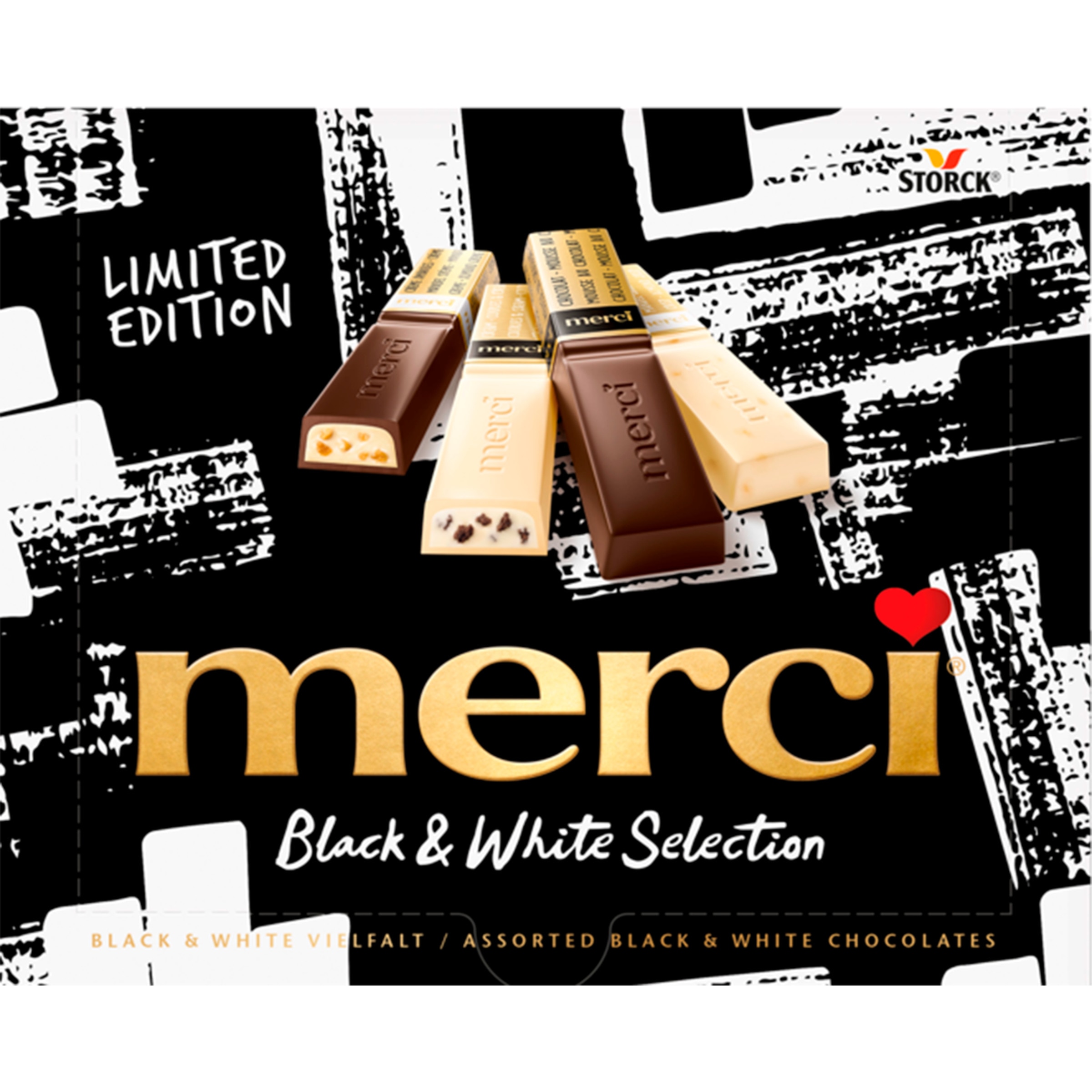 Chocolates Black and White embalagem 240 g
