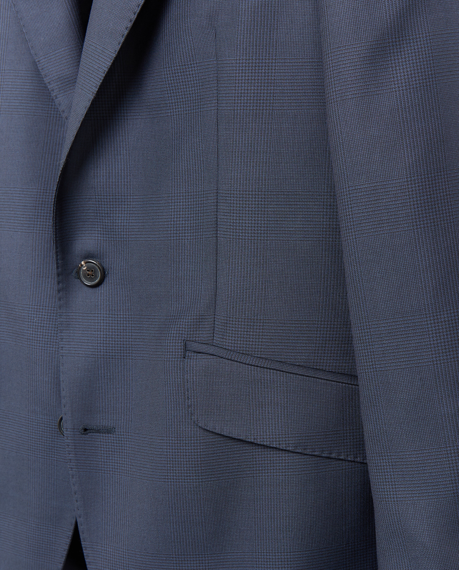 Fato aos Quadrados Príncipe de Gales 430 Azul Escuro-6